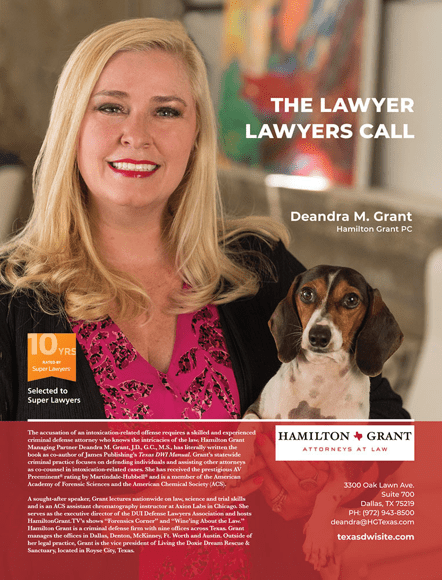 Attorney Deandra M. Grant Selected to 2021 Texas Super Lawyers List
