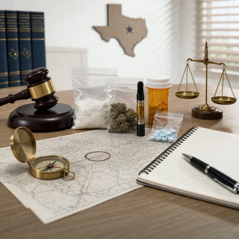 Drug Possession Charges in Texas: The Penalty Groups, the Quantity Thresholds, and the Defenses That Actually Work