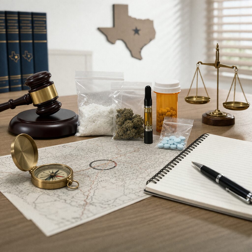Drug Possession Charges in Texas: The Penalty Groups, the Quantity Thresholds, and the Defenses That Actually Work