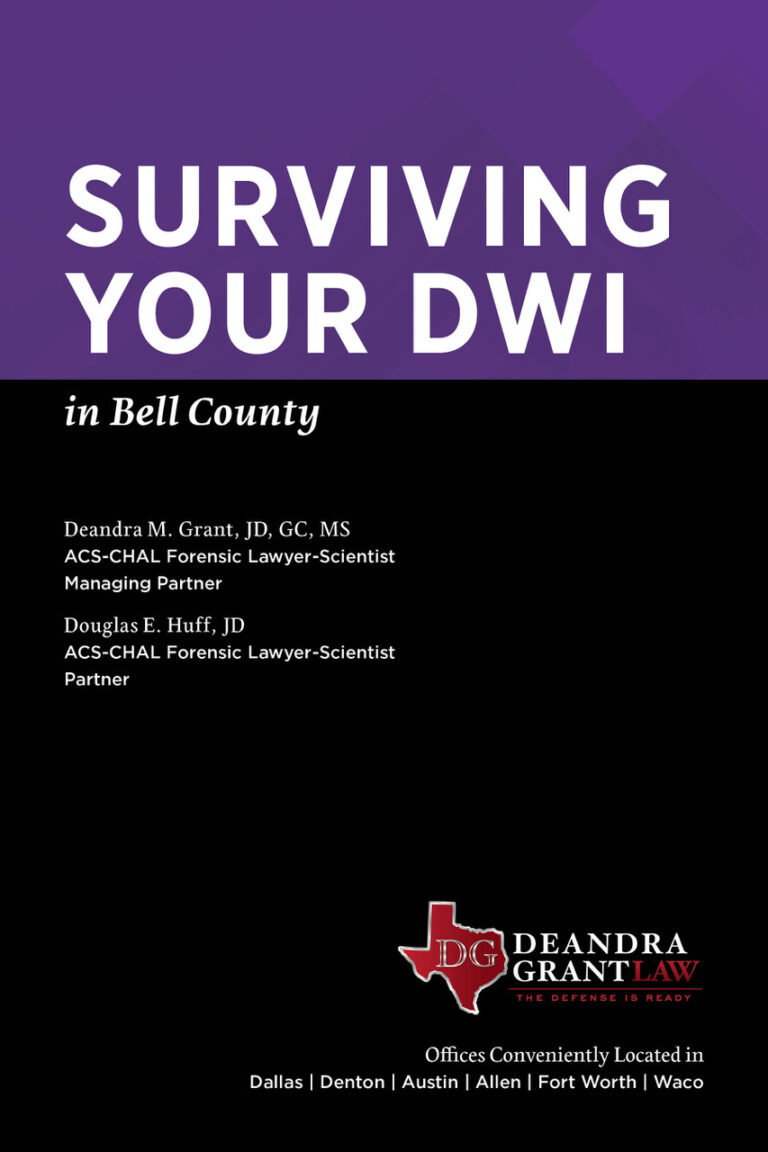 Surviving Your DWI in Bell County