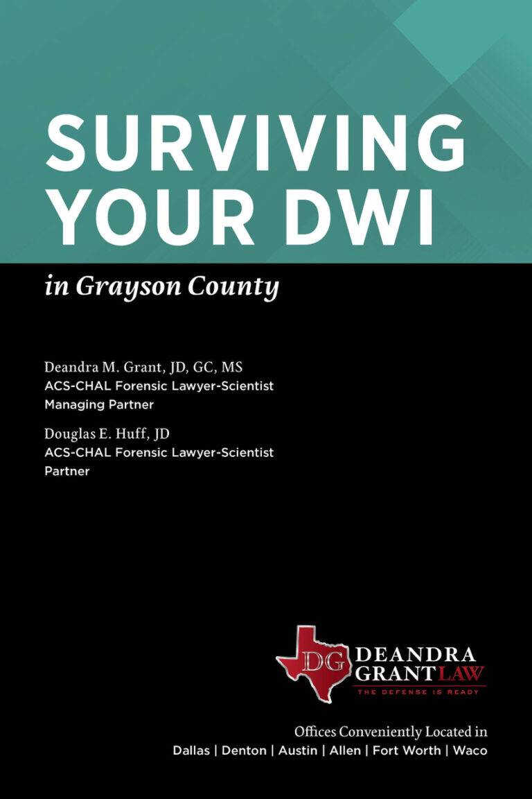 Surviving Your DWI in Grayson County