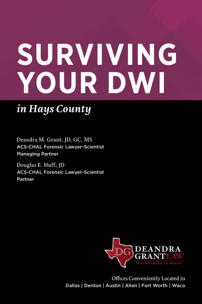 Surviving Your DWI in Hays County