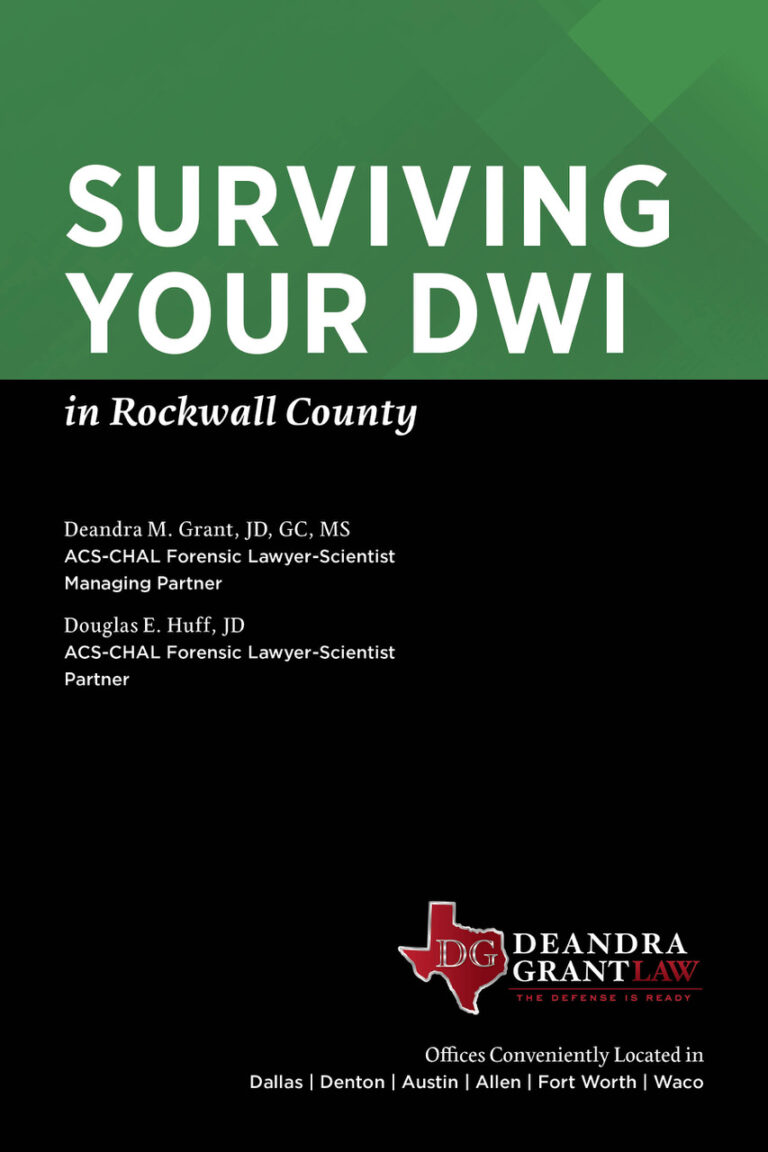 Surviving Your DWI in Rockwall County