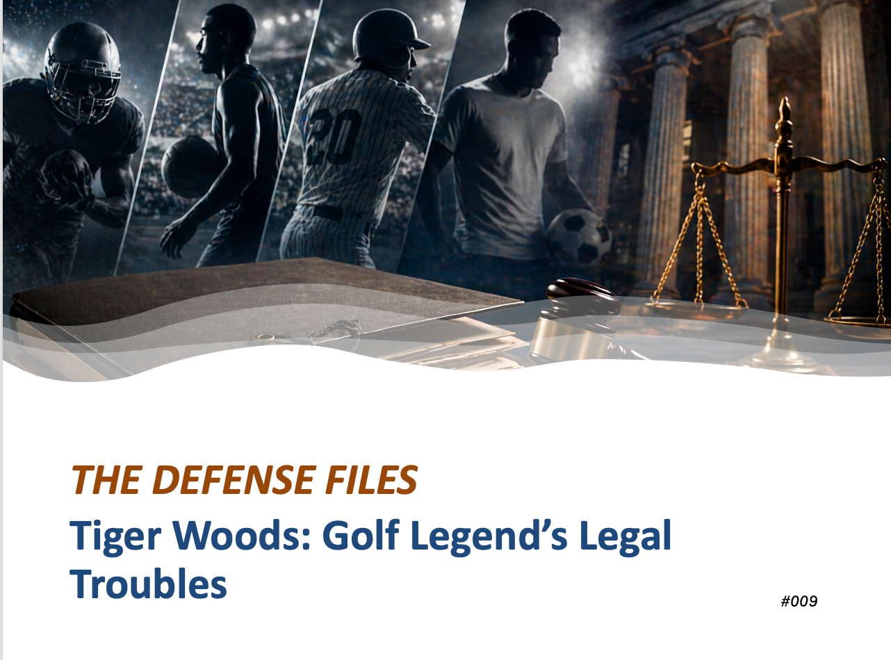 Tiger Woods: Golf Legend’s Legal Troubles