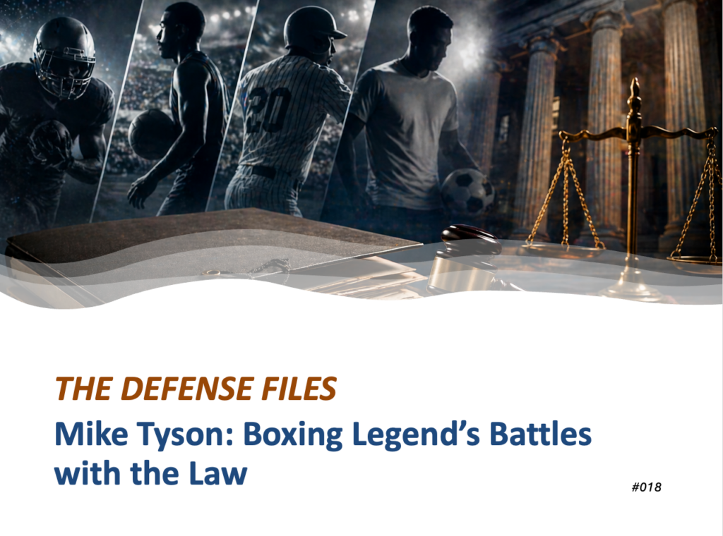 Mike Tyson: Boxing Legend’s Battles with the Law