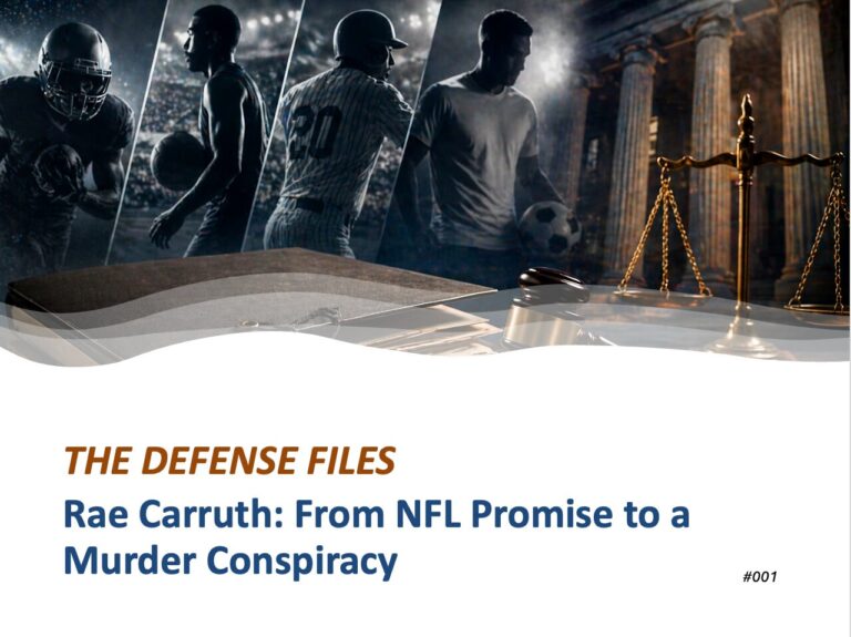 Rae Carruth: From NFL Promise to a Murder Conspiracy