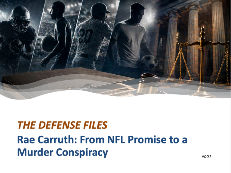 Rae Carruth: From NFL Promise to a Murder Conspiracy