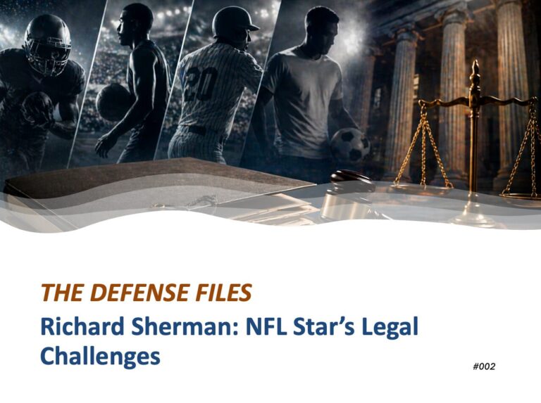 Richard Sherman: NFL Star’s Legal Challenges
