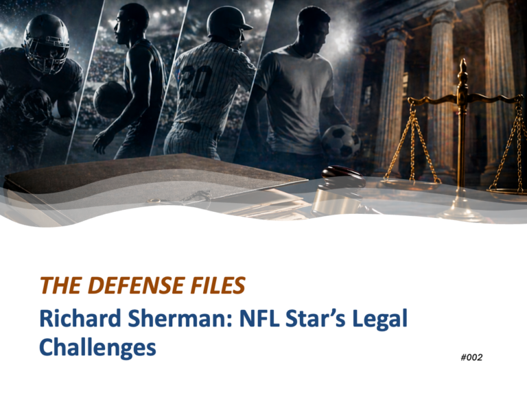 Richard Sherman: NFL Star’s Legal Challenges