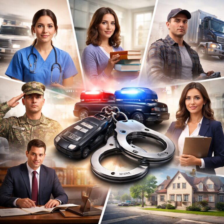How a DWI Affects Your Career in Texas: A Guide by Profession