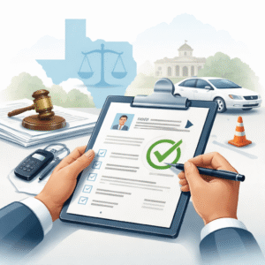 Occupational License After DWI in Texas: What You Need to Know