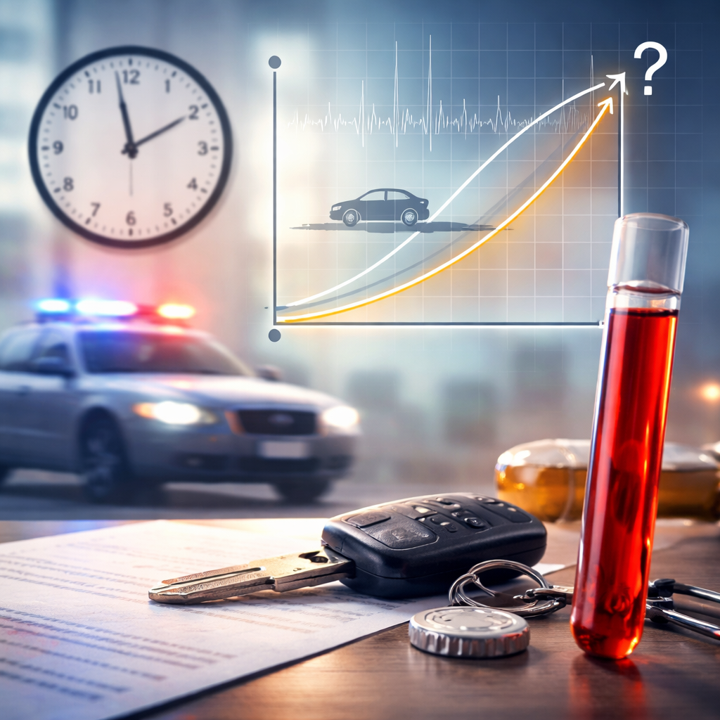Retrograde Extrapolation: The Math Prosecutors Use to Guess Your BAC at the Time of Driving — And Why It’s Often Wrong