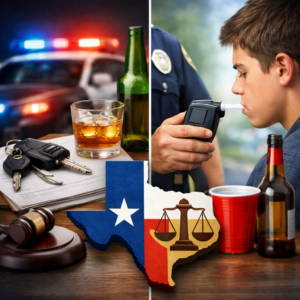 What Is the Difference Between DWI and DUI in Texas?