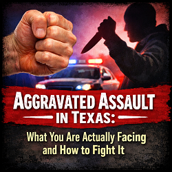 Aggravated Assault in Texas What You Are Actually Facing and How to Fight It