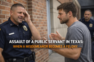Assault of a Public Servant in Texas: When a Misdemeanor Becomes a Felony