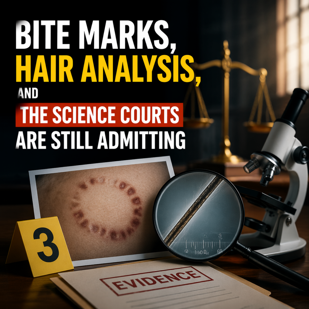 Bite Marks, Hair Analysis, and the Science Courts Are Still Admitting