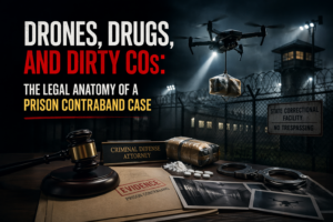 Drones, Drugs, and Dirty COs The Legal Anatomy of a Prison Contraband Case