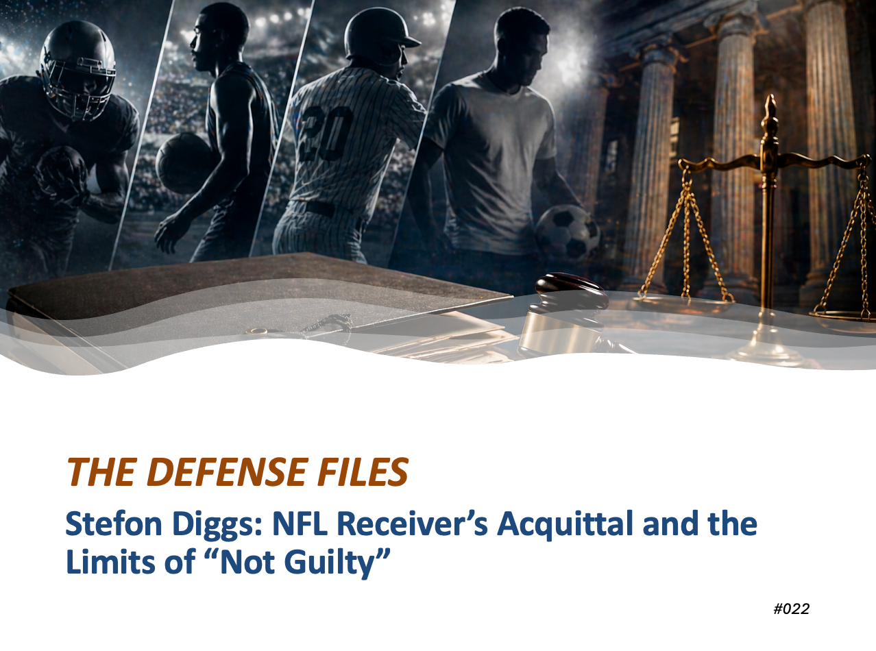 Stefon Diggs: NFL Receiver’s Acquittal and the Limits of “Not Guilty”