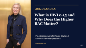 019 – DWI 15