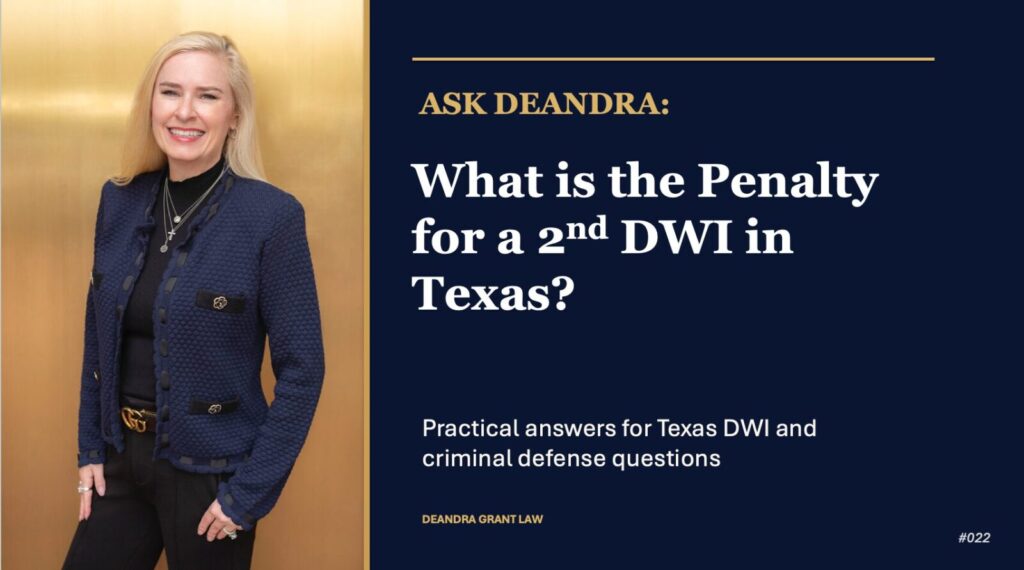 022 – DWI 2nd