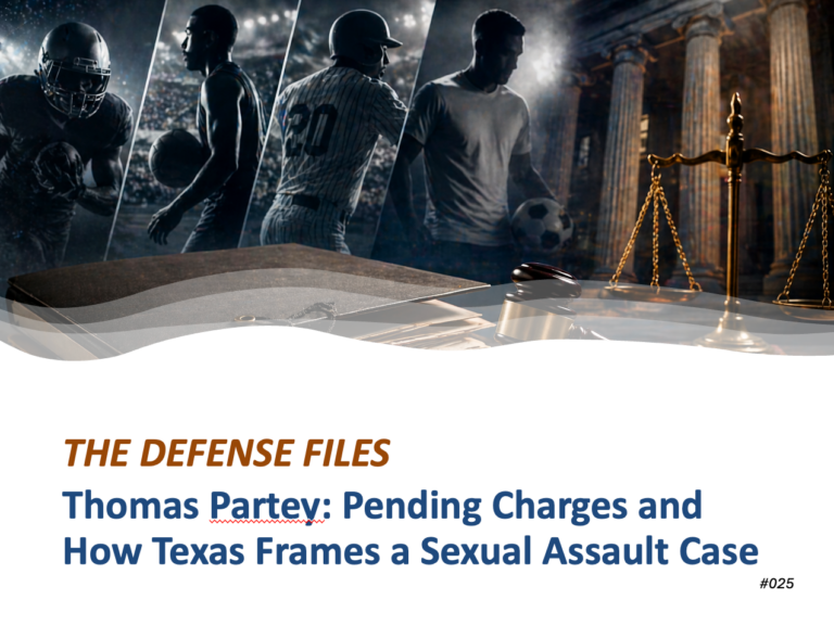 Thomas Partey: Pending Charges and How Texas Frames a Sexual-Assault Case