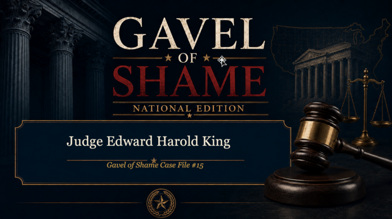 How An Escrow Account and Side Business Took Down a Judge