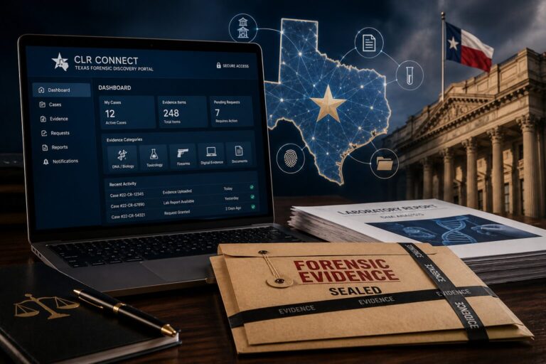 Texas CLR Connect: A New Statewide Forensic Discovery Portal, and What It Will (and Won’t) Change