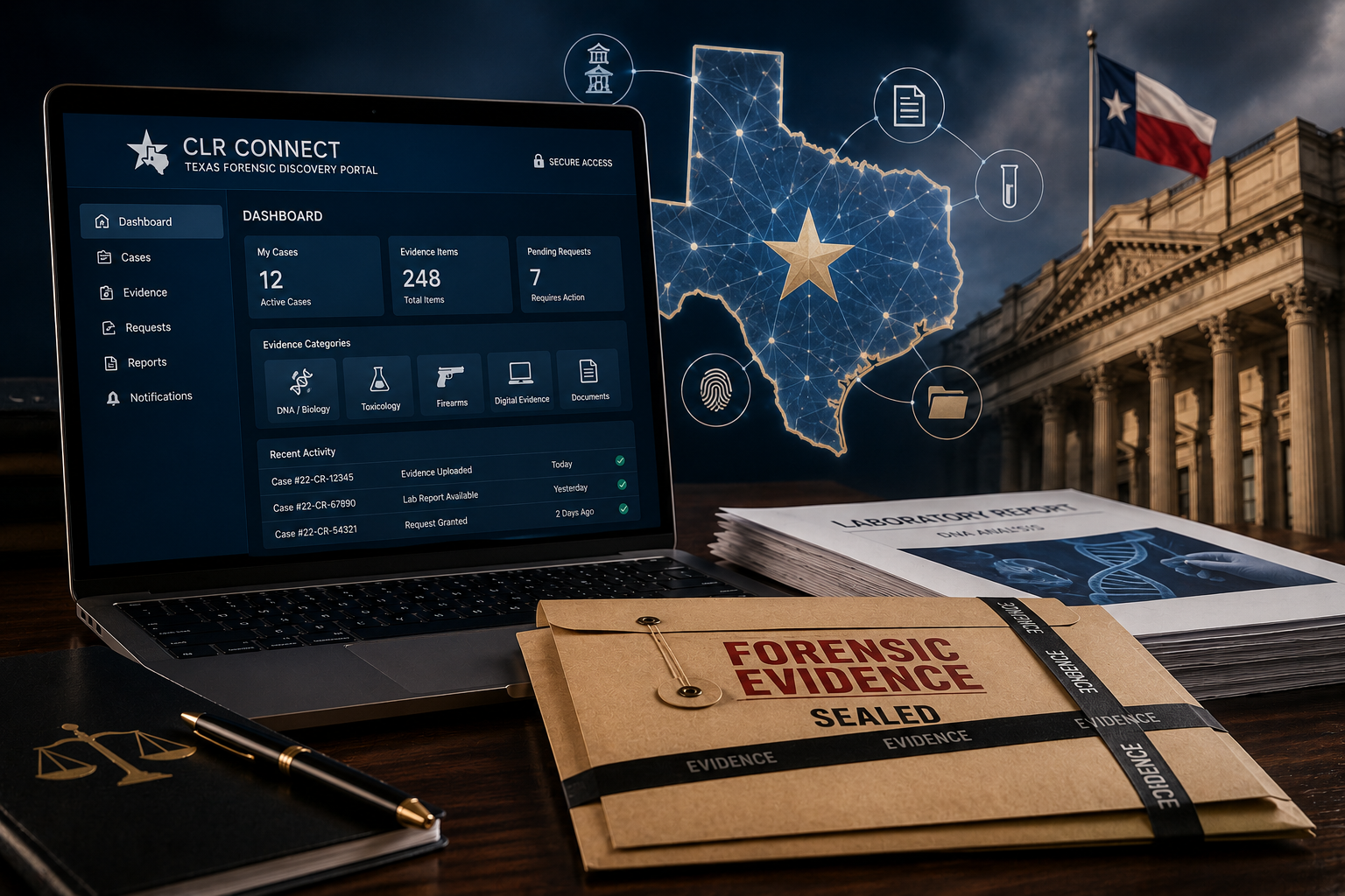 Texas CLR Connect: A New Statewide Forensic Discovery Portal, and What It Will (and Won’t) Change