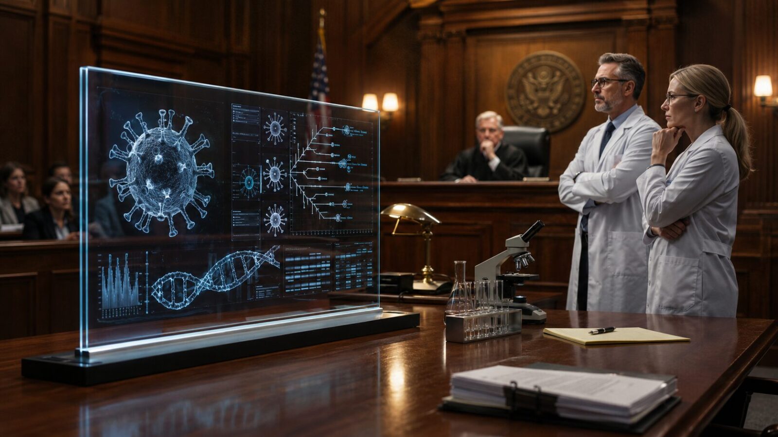 A Virus as a Witness: The Schmidt Case & Novel Science