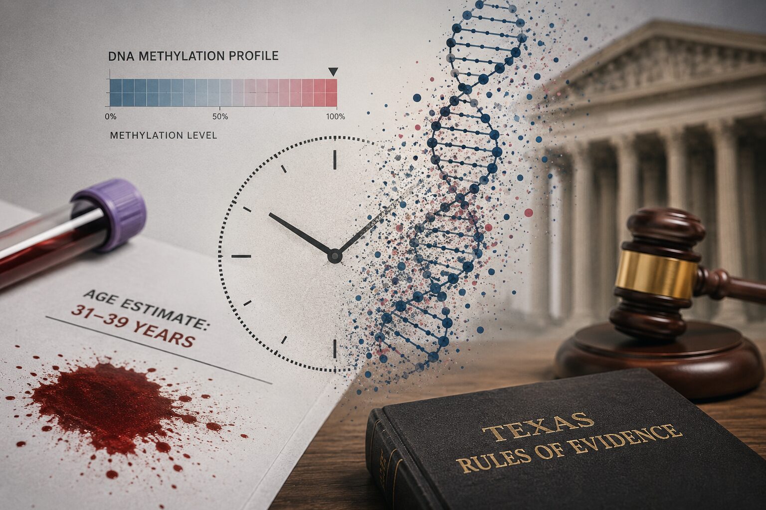 Reading Age from a Bloodstain: DNA Methylation “Clocks” and the Next Admissibility Fight in Texas