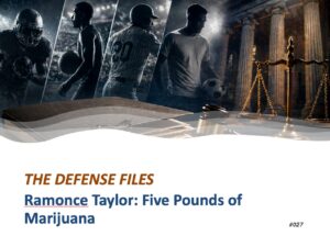 Ramonce Taylor: Five Pounds of Marijuana