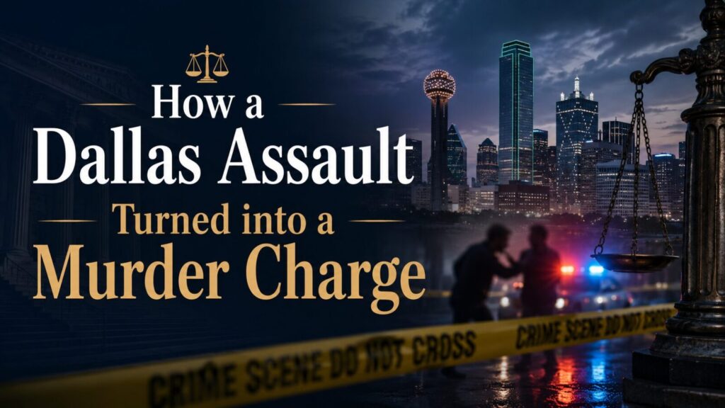 How a Dallas Assault Turned into a Murder Charge