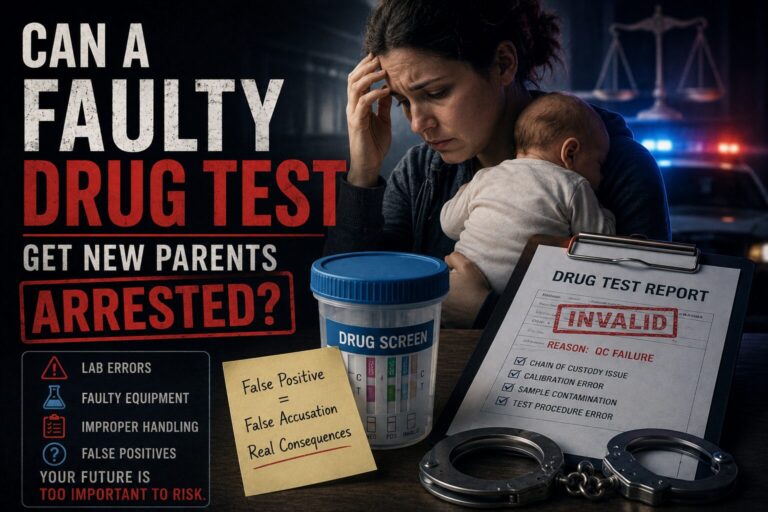 Can a Faulty Drug Test Get New Parents Arrested?