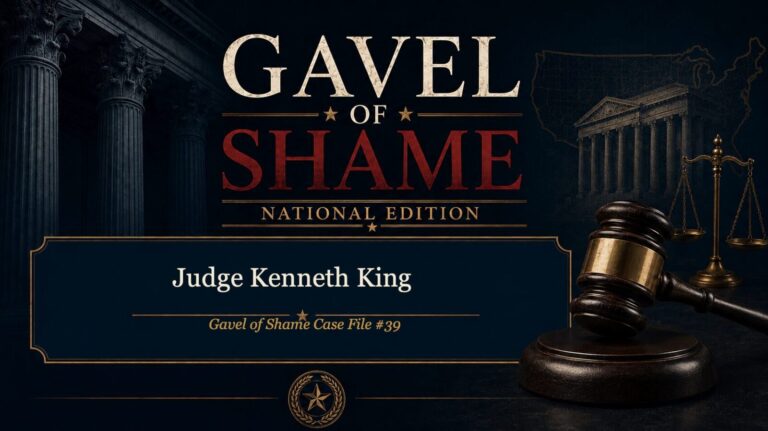 Judge King Denied Immunity for Scared Straight Stunt