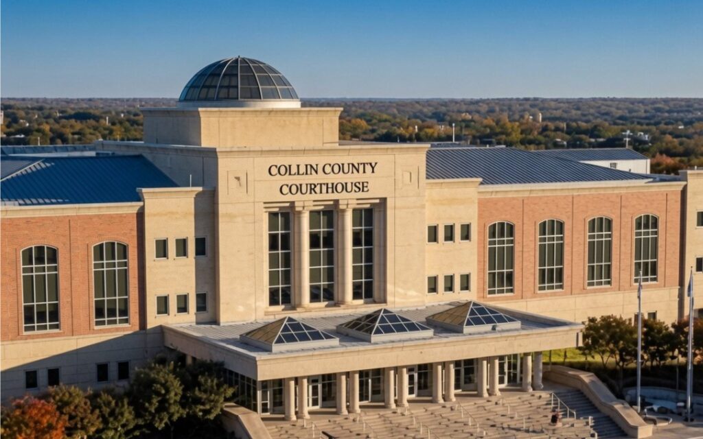 The Collin County Courthouse