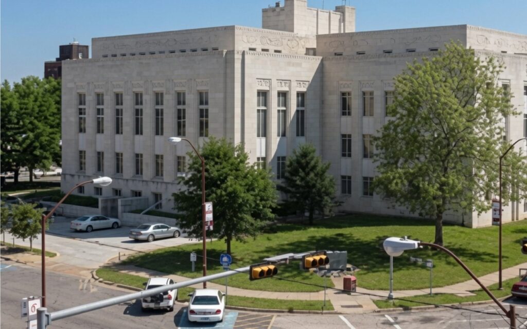 The Grayson County Courthouse