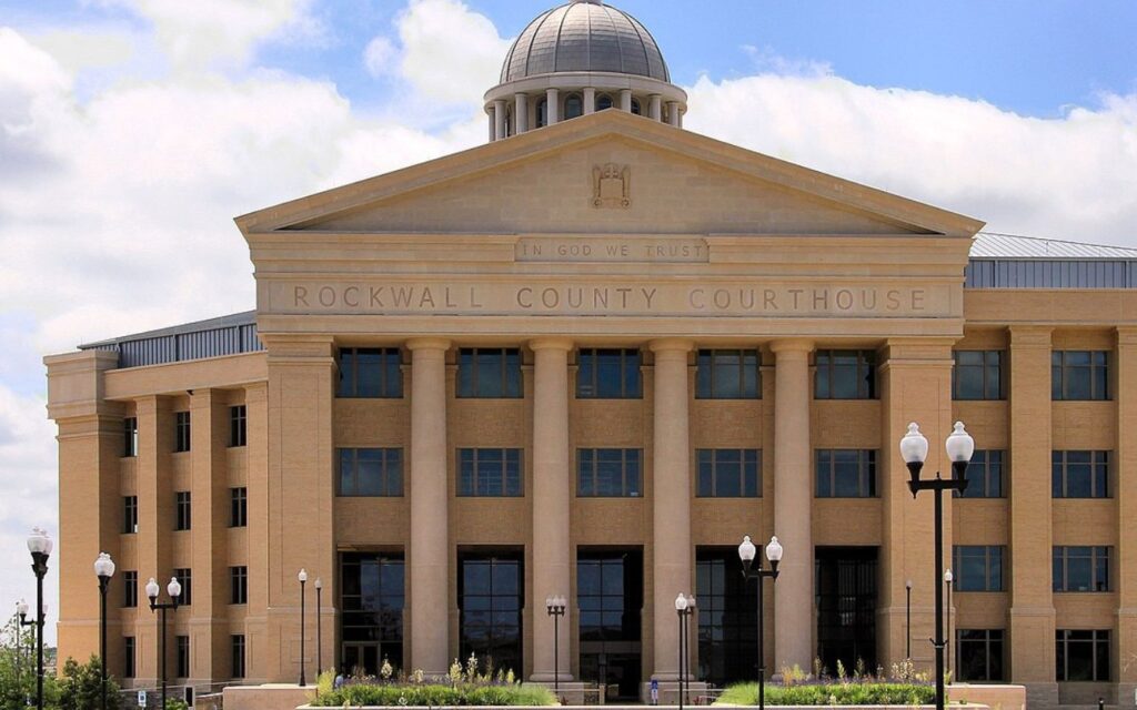 The Rockwall County Courthouse