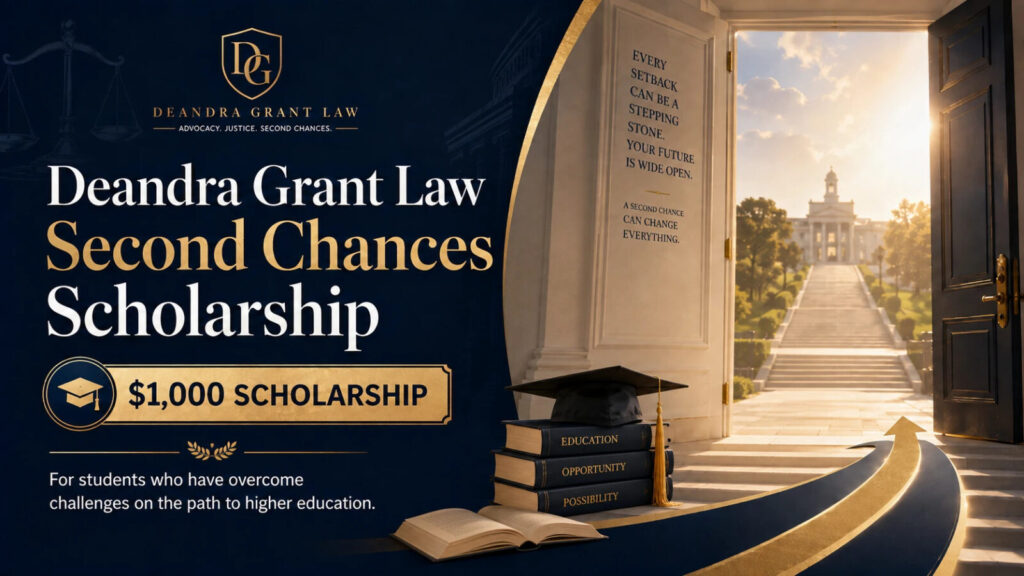 DGL Second Chances College Scholarship