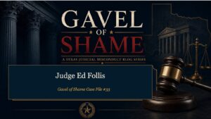 Judge Follis Admonished Over Education Shortfall