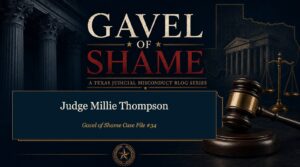 Judge Thompson Admonished Years After Resigning