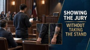 Showing the Jury Without Taking the Stand