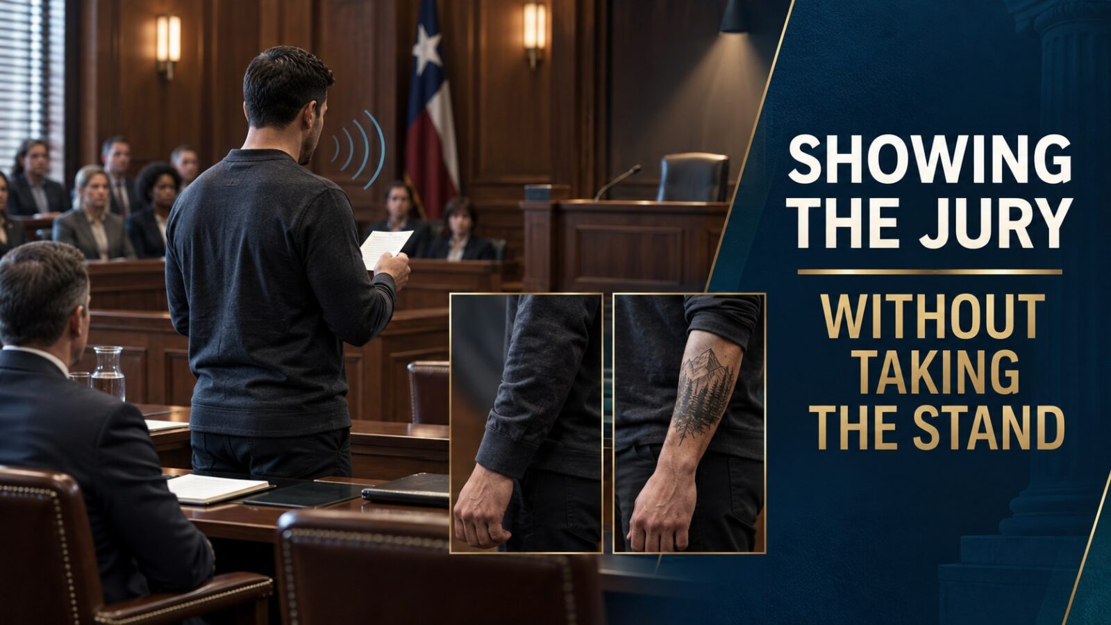 Showing the Jury Without Taking the Stand