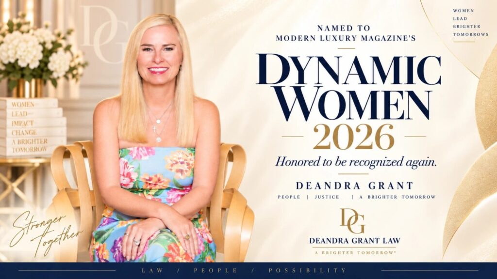 Deandra Grant Named to Modern Luxury’s Dynamic Women 2026