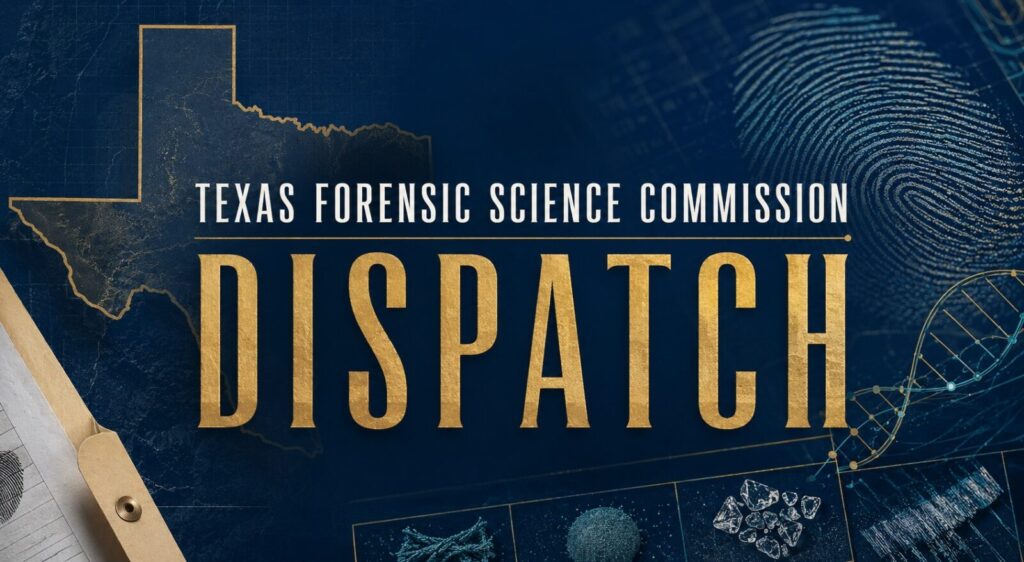 Texas Forensic Science Commission Dispatch
