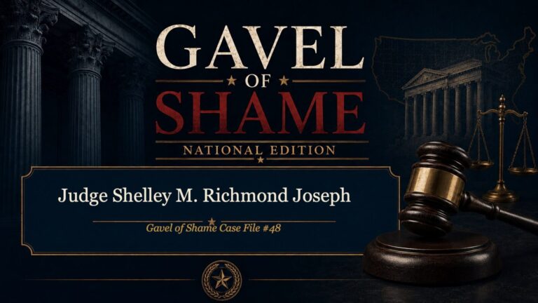 Judge Joseph Reprimanded Over 2018 ICE Sidebar