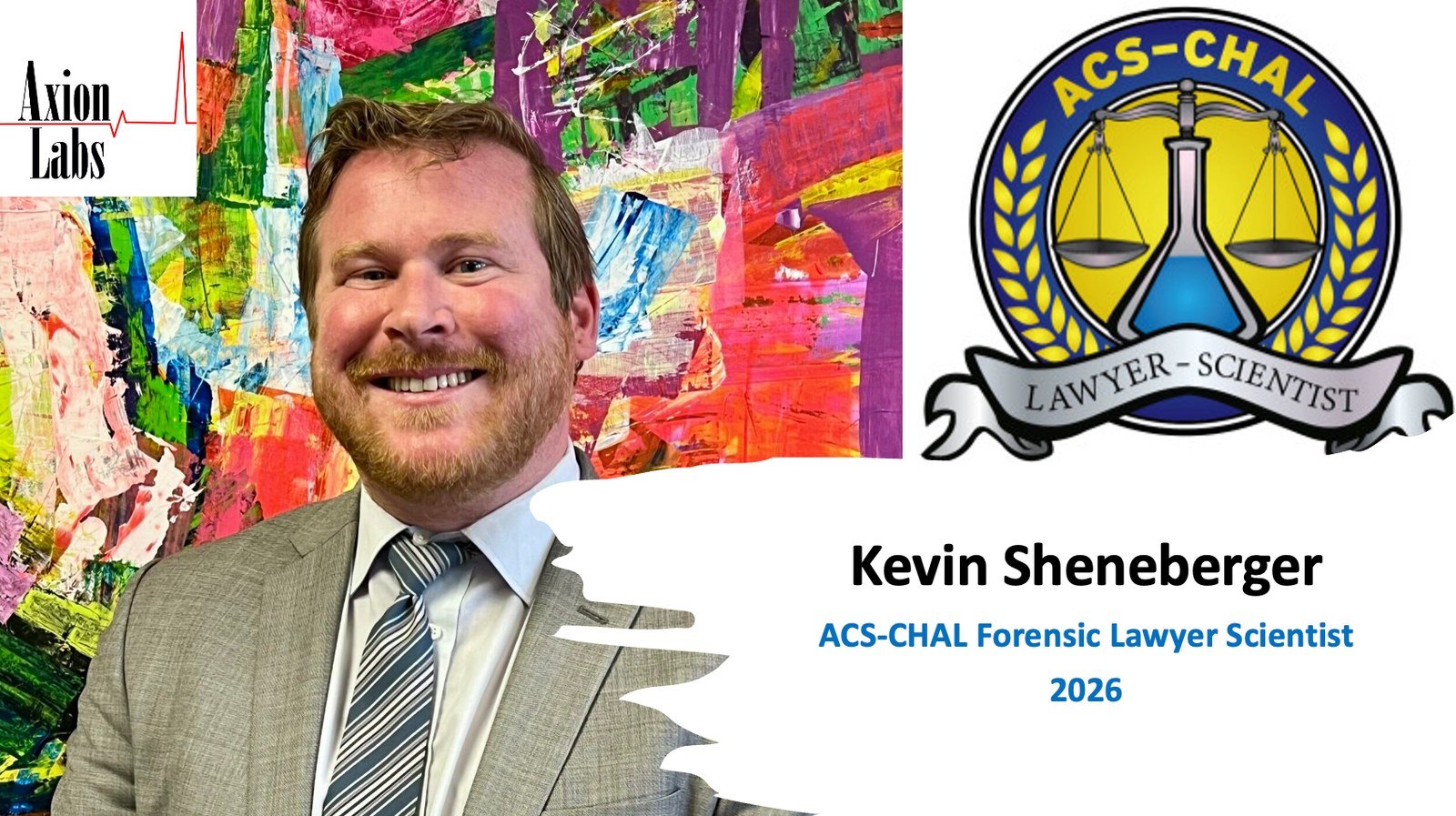Kevin Sheneberger Earns the ACS-CHAL Forensic Lawyer-Scientist Designation