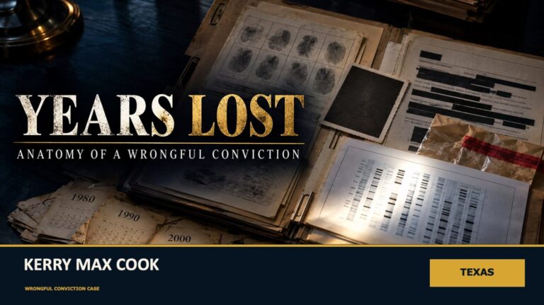 Kerry Max Cook: 47 Years to Be Declared Innocent